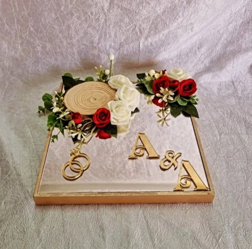 Glamcrafts Lenasia handcrafted ring and nikah parcels